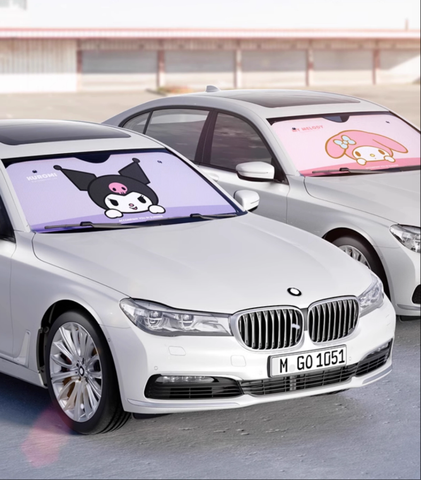 ［サンリオ］カー用品 車 サンシェード