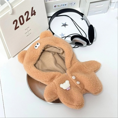 ［ぬい服］20cm 無属性 ぬいぐるみ用 お洋服【连体】