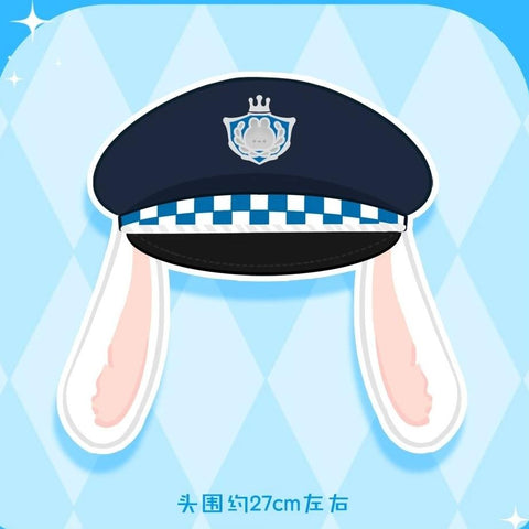 【受注予約】［ぬい服］10cm 無属性 ぬいぐるみ用 お洋服【警官】