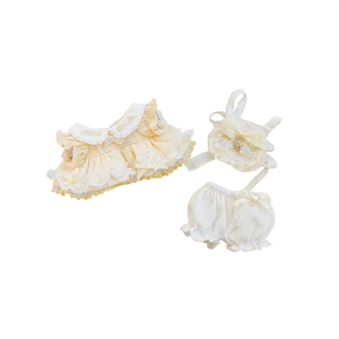 【受注予約】［ぬい服］10cm 無属性 ぬいぐるみ用服【裙摆】