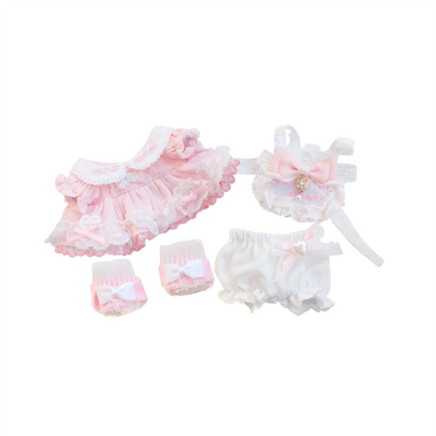 【受注予約】［ぬい服］10cm 無属性 ぬいぐるみ用服【裙摆】