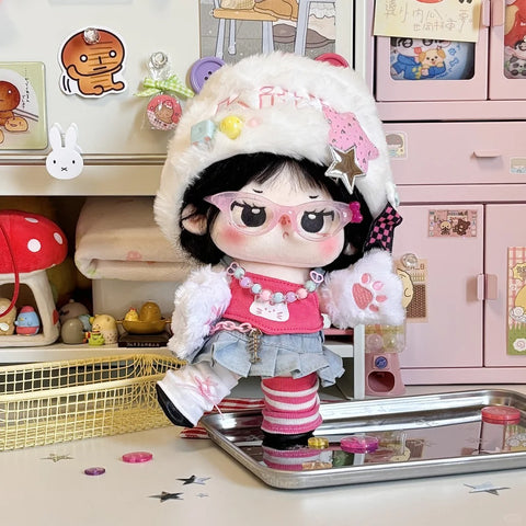 ［ぬい服］10/20cm 無属性 ぬいぐるみ用 お洋服【y2k】