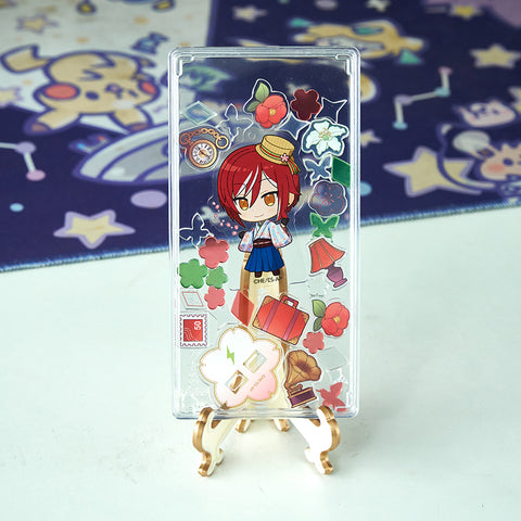 ［推し活グッズ］アクリルスタンド アクリルフレーム【花の恋歌】