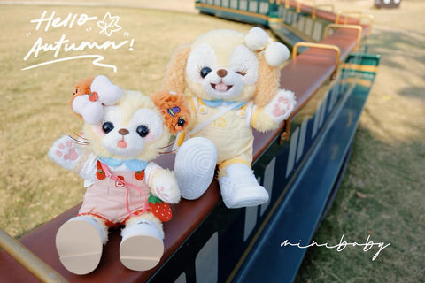 ［着せ替え］ ディズニー ぬいぐるみ コスチューム 4点セット【パン/ジャム】