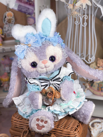 ［着せ替え］ ディズニー ぬいぐるみ コスチューム 3点セット【アリス】