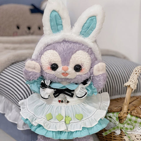 ［着せ替え］ ディズニー ぬいぐるみ コスチューム 3点セット【アリス】