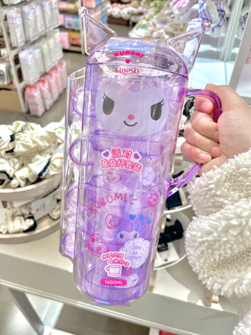 ［サンリオ］冷水筒コップ セット 1400ml 全2種